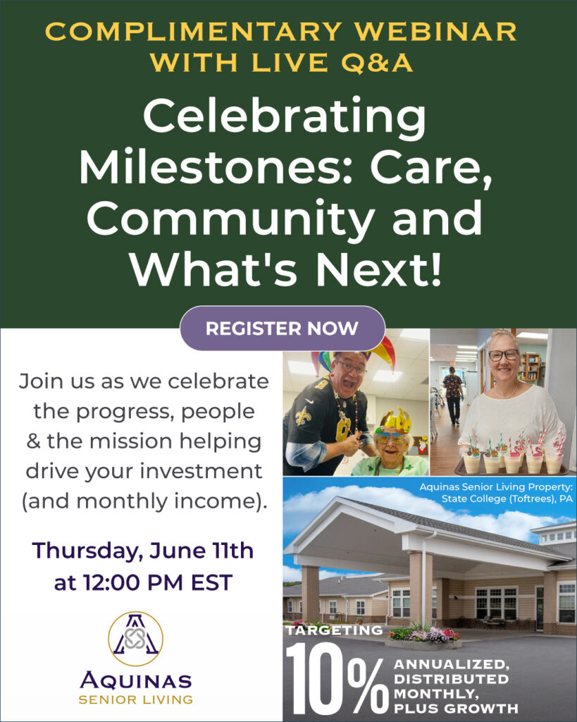 Aquinas Senior Living is celebrating a season of meaningful milestones, and we invite you to be part of it.